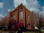 Not much has changed since this historic Richmond, Indiana Wedding chapel was build in 1866
